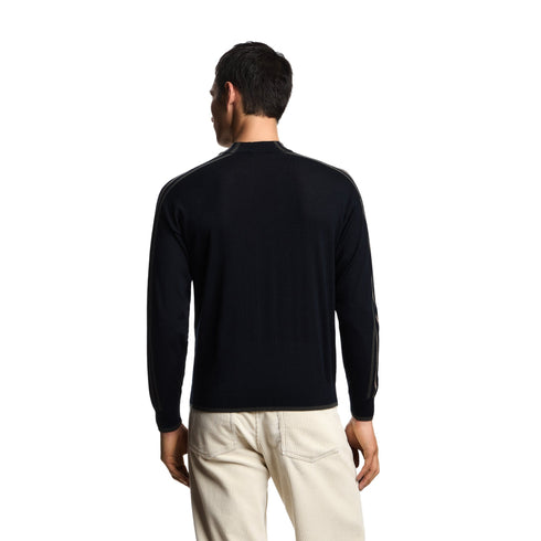 Emporio Armani Pullover Maglia Uomo intarsio jacquard S A25 - EMPORIO ARMANIEM002423AF14199 - FB070 - S - Francavilla Moda